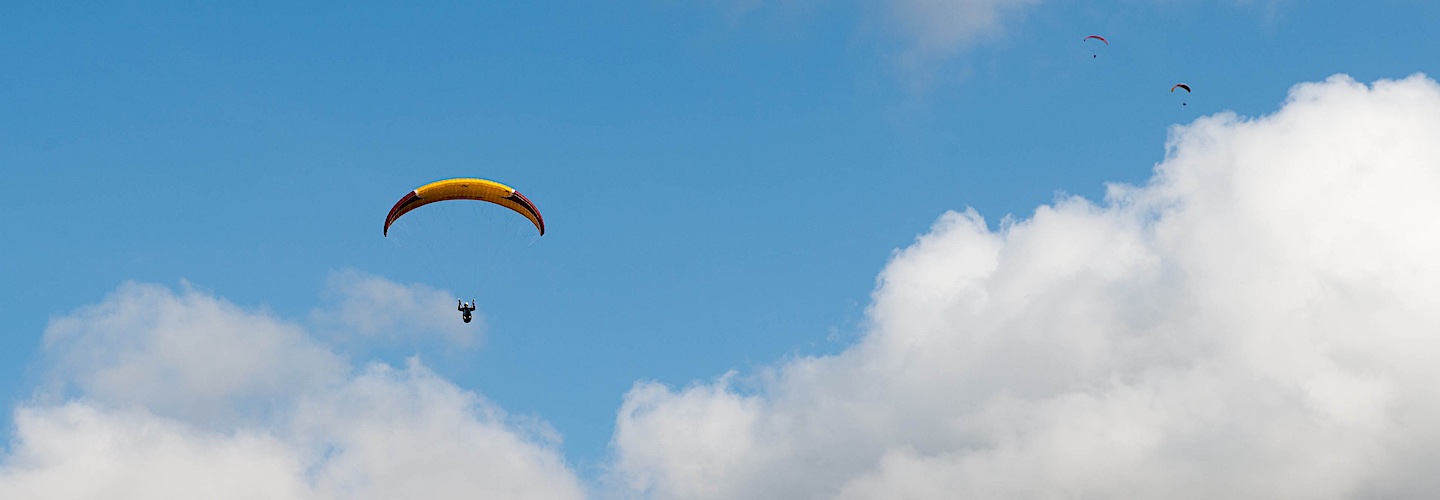 Un parapente