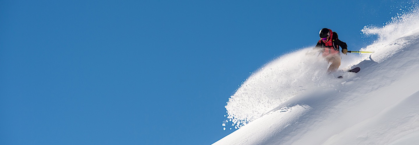 Powder skier