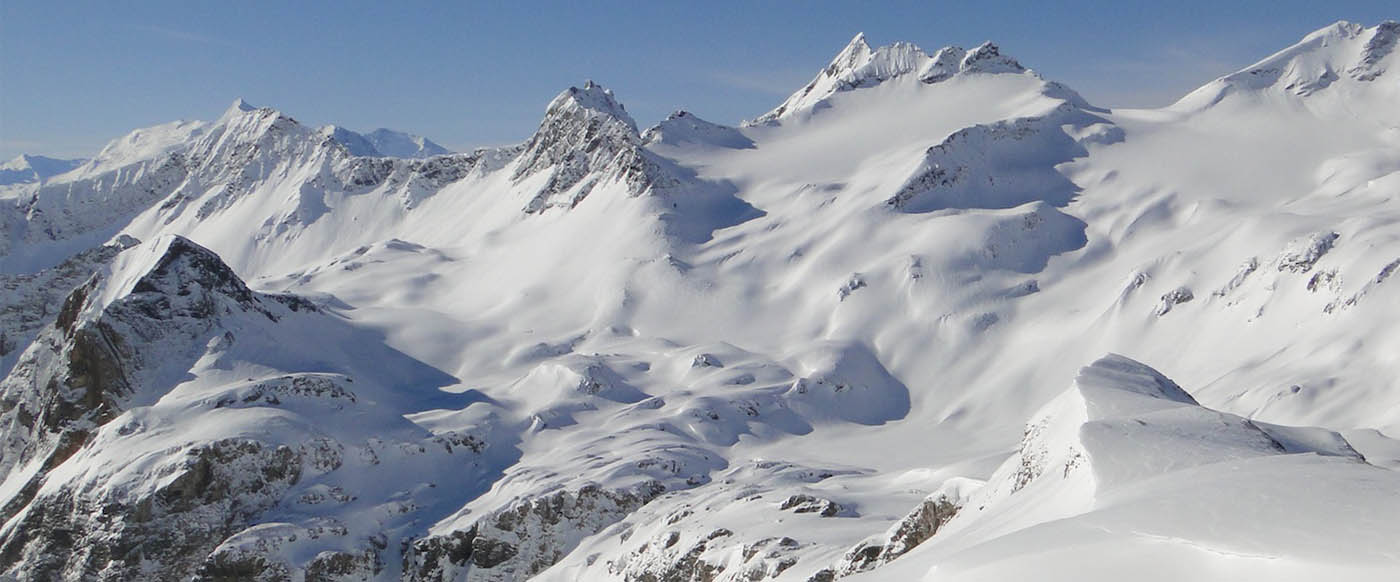 Aerial view of the mountain