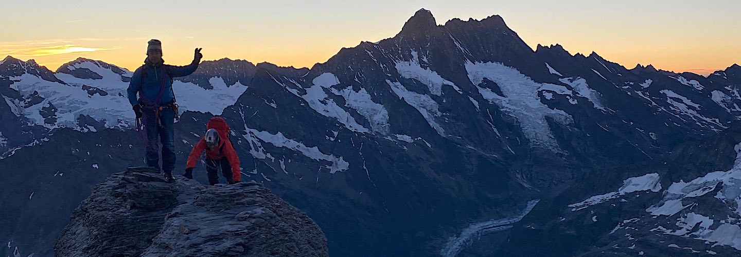 Guide de haute montagne arête Mittelegi