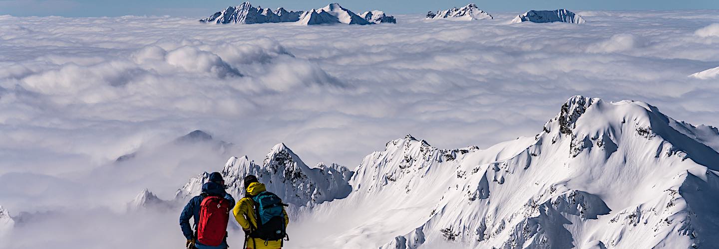 au dessus de la mer de nuage