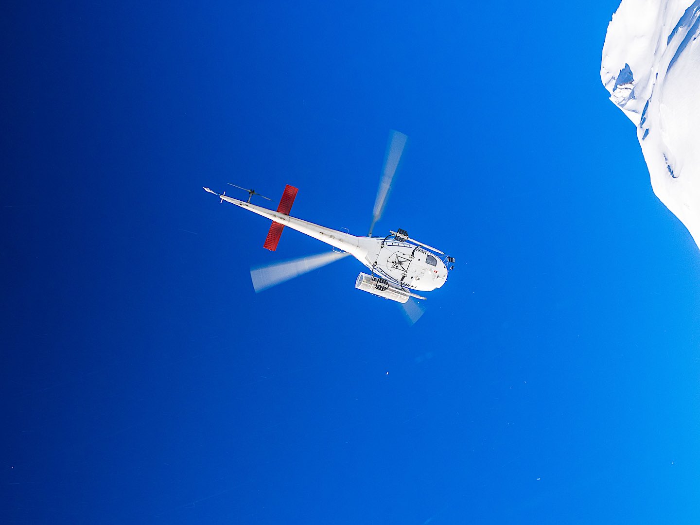 helicopter flying