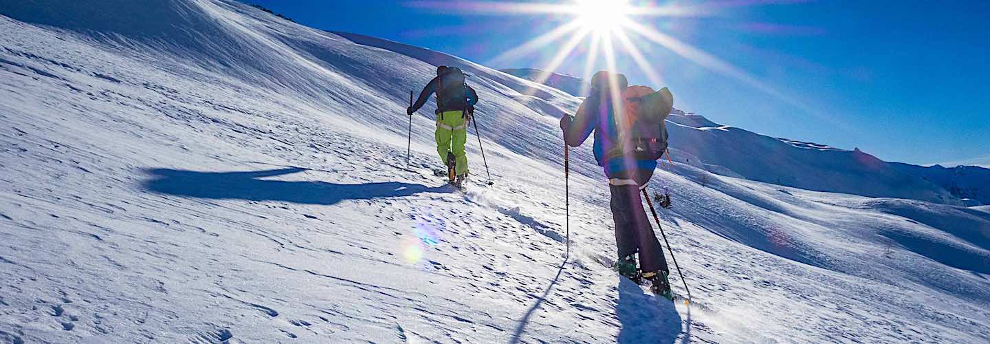 Monter avant de profiter de la descente